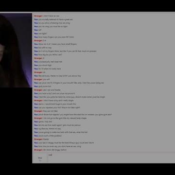 Silly Girl Gets Convinced To Masturbate On Omegle