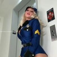 Police Slut Becky Crocker Masturbating