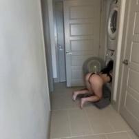 Auhneesh Nicole Fucked While Stuck In Washing Machine Video